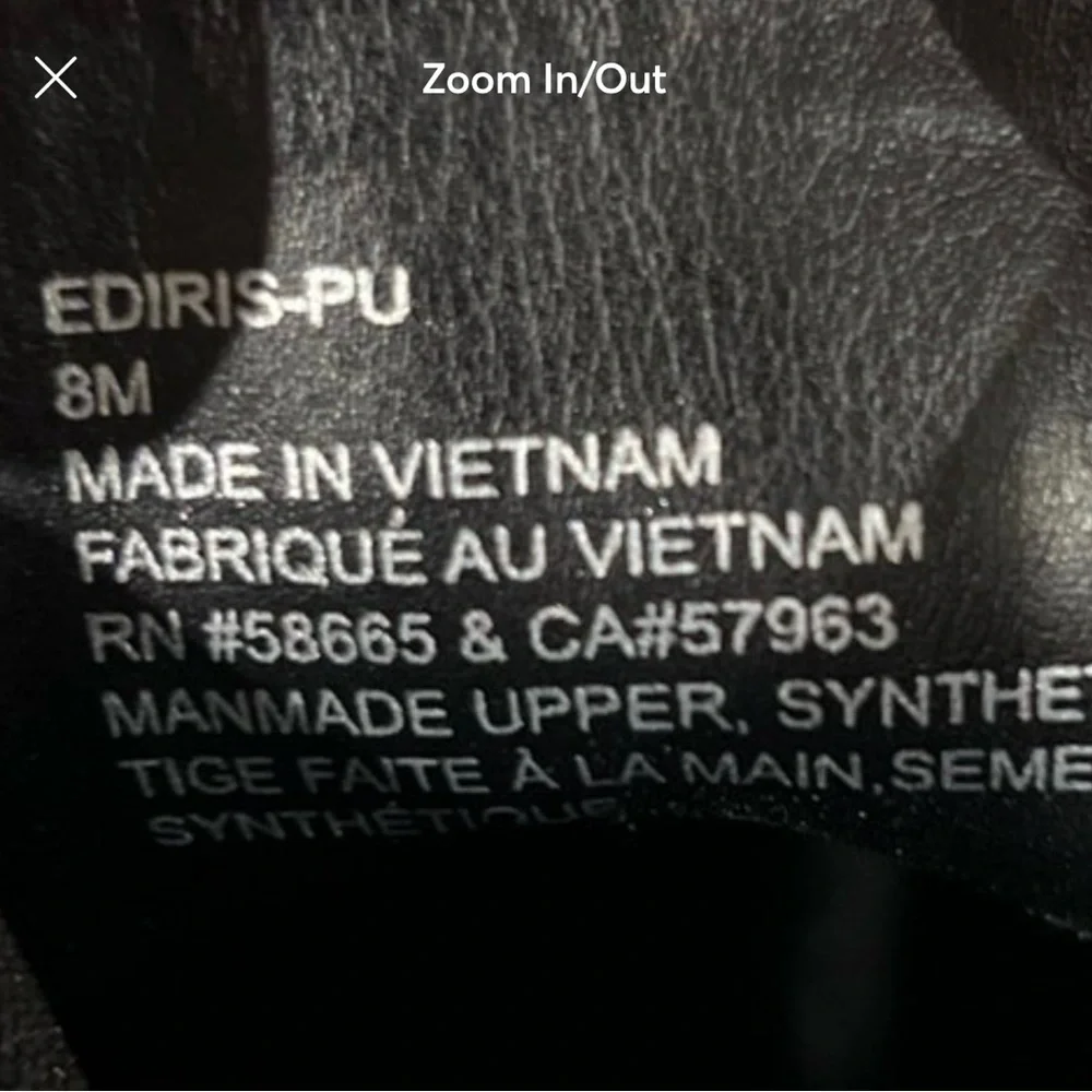 Women's size 8 open edit platform boots from Nordstrom - Picture 5 of 6